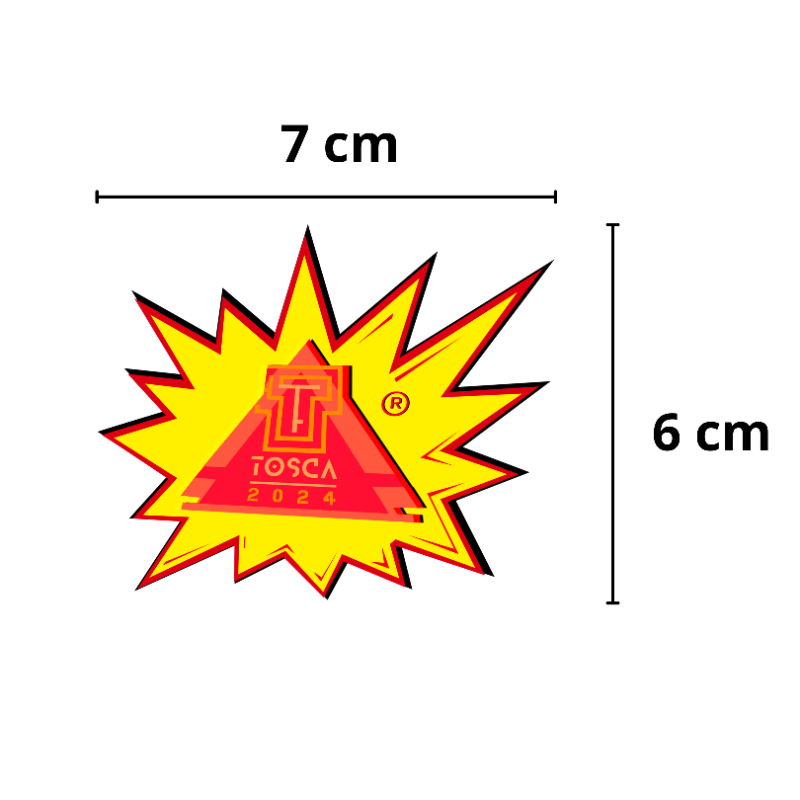 Short Sleeve TShirt Black (TOSCA 2024) Himasda Store